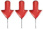 Clownatec 3 arrow balloons