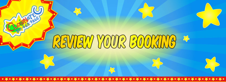 Clownatec birthday review your booking