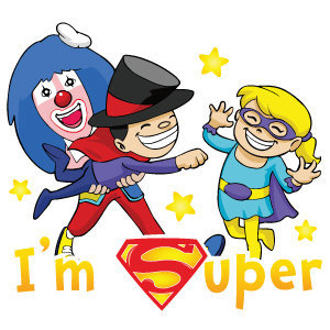 Clownatec magic show educational Im super