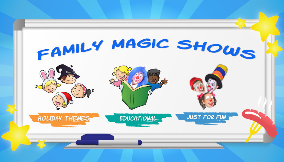 Clownatec corporate family magic shows