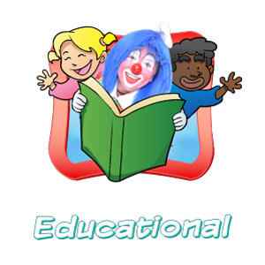 Clownatec daycare magic shows icons educational