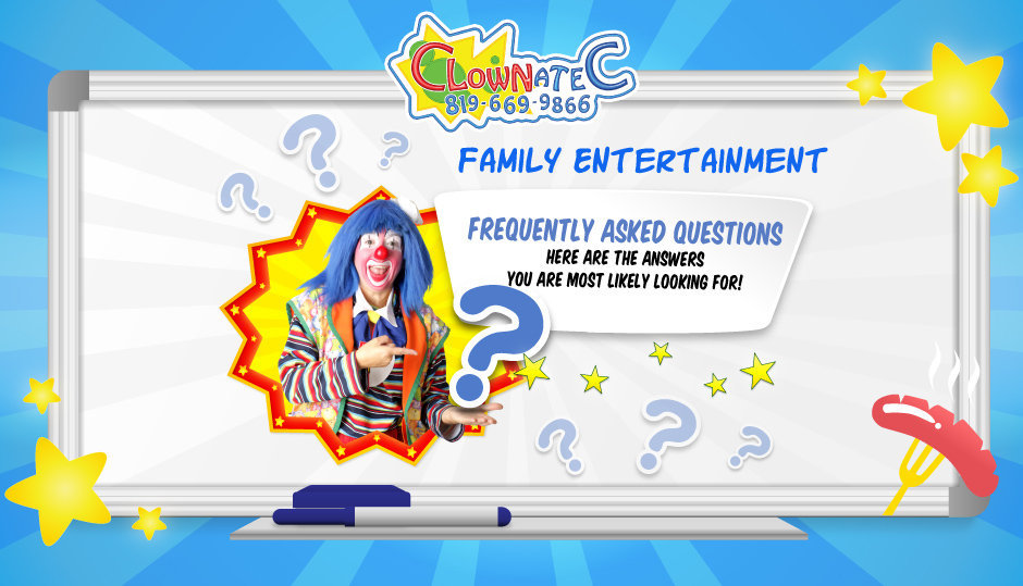 clownatec corporate family entertainment faq