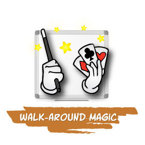clownatec corporate family entertainment icons walk-around magic