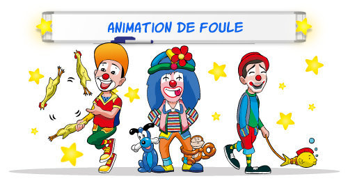 clownatec corporatif animation de foule temoignages