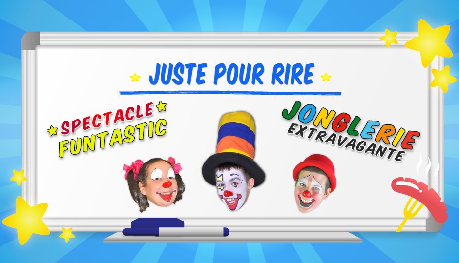 Clownatec corporatif spectacle de magie juste pour rire
