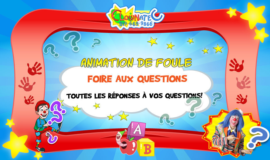 Clownatec school specialize entertainment FAQ
