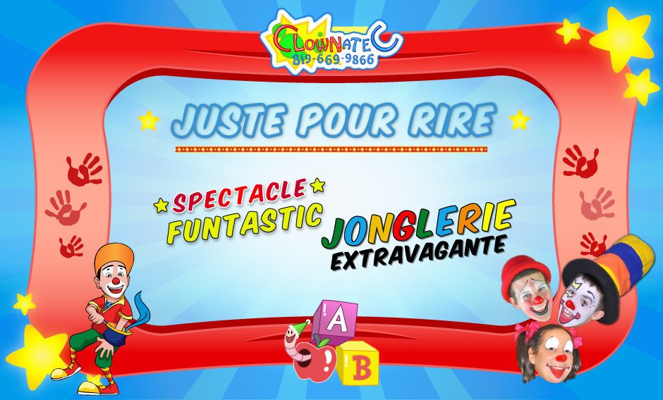 clownatec cpe et garderie spectacle juste pour rire