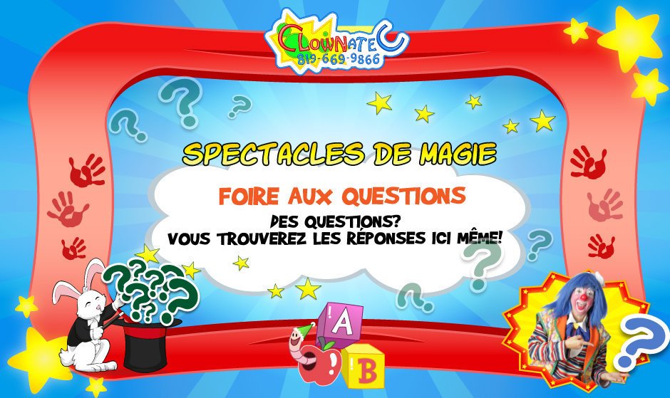Clownatec school specialize entertainment FAQ