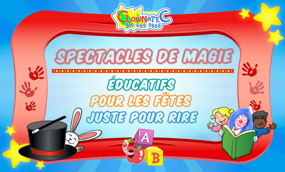 clownatec cpe et garderie spectacles de magie