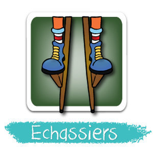clownatec ecole animation foule icons echassiers
