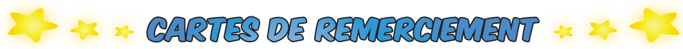 Clownatec fete enfants document pratiques cartes de remerciement titre