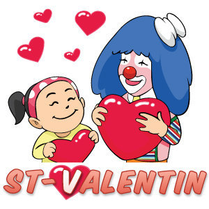 clownatec spectacles de magie des fetes icons st-valentin