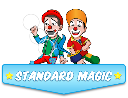 clownatec birthday e-promo icons standard magic