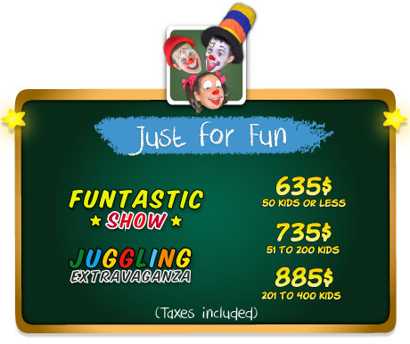 clownatec school e-promo-kit just for fun prices