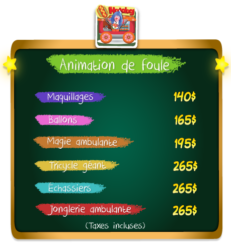 clownatec school e-promo-kit schoolyard entertainment prices