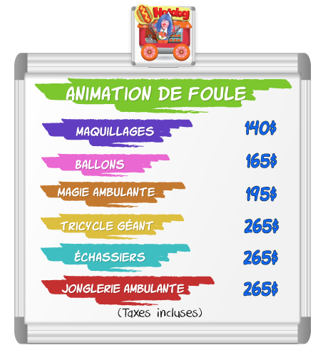 clownatec school e-promo-kit schoolyard entertainment prices