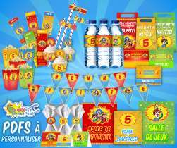 Clownatec birthday e-promo merci decoration 